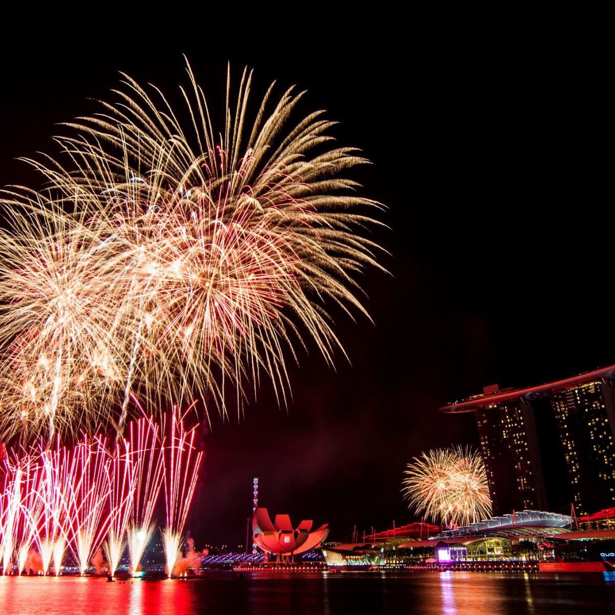 Where To Watch Chinese New Year Fireworks In Singapore