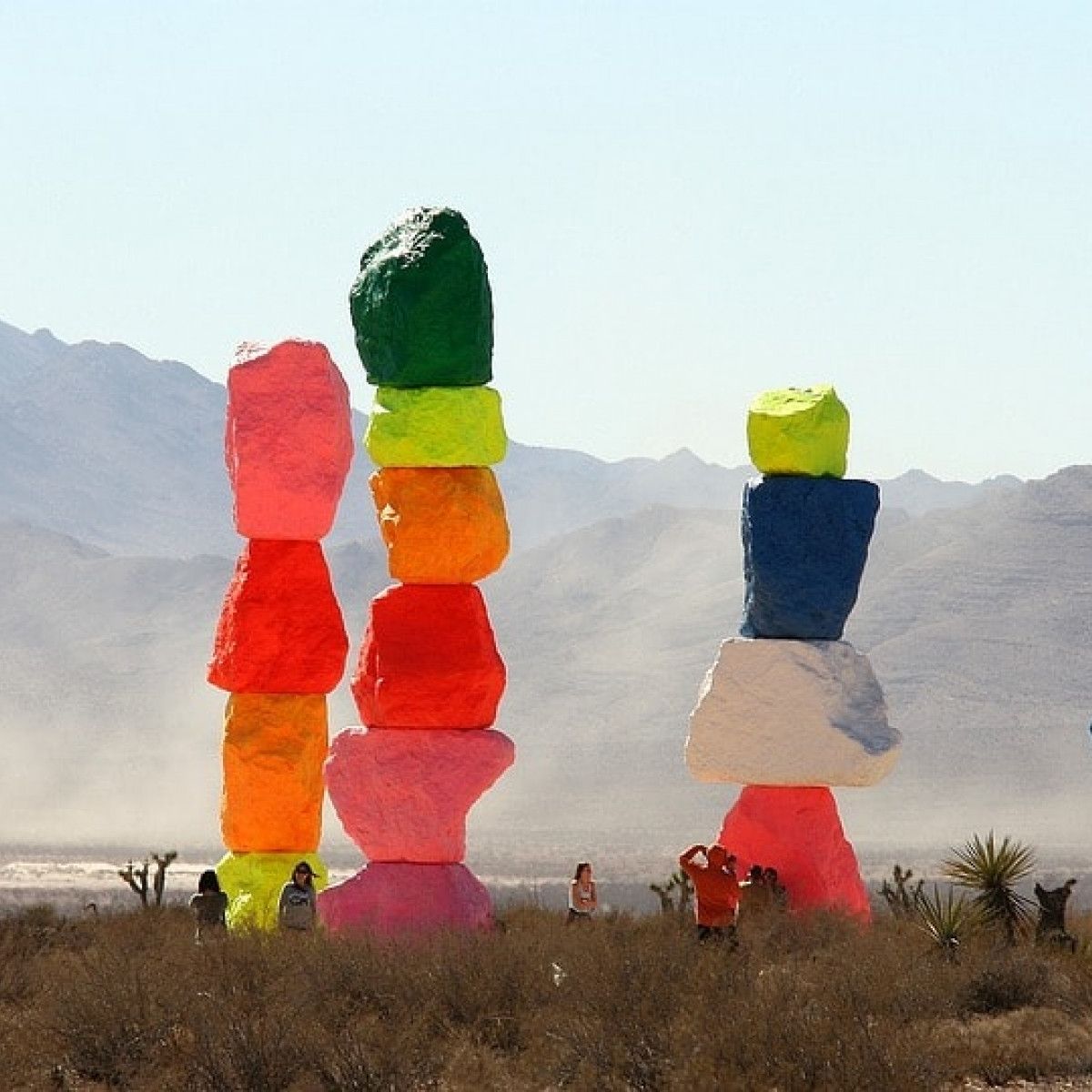 Las Vegas' Desert 'Seven Magic Mountains': The Story Behind the