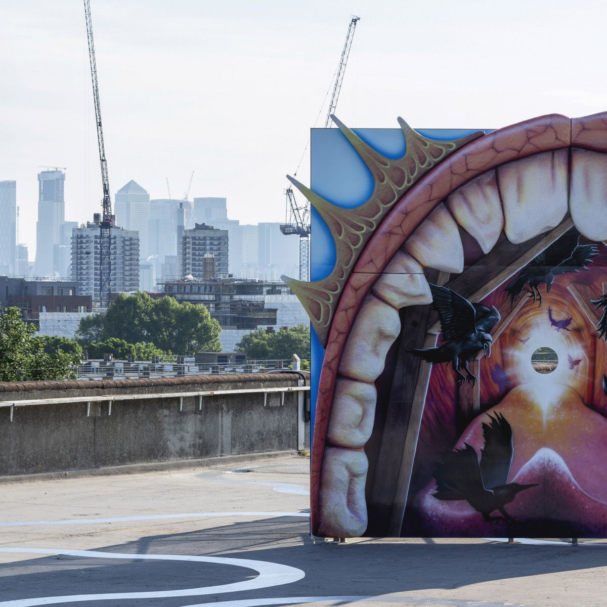 London Design Festival 2018 Es Devlin installation: The Order of Time,  Peckham