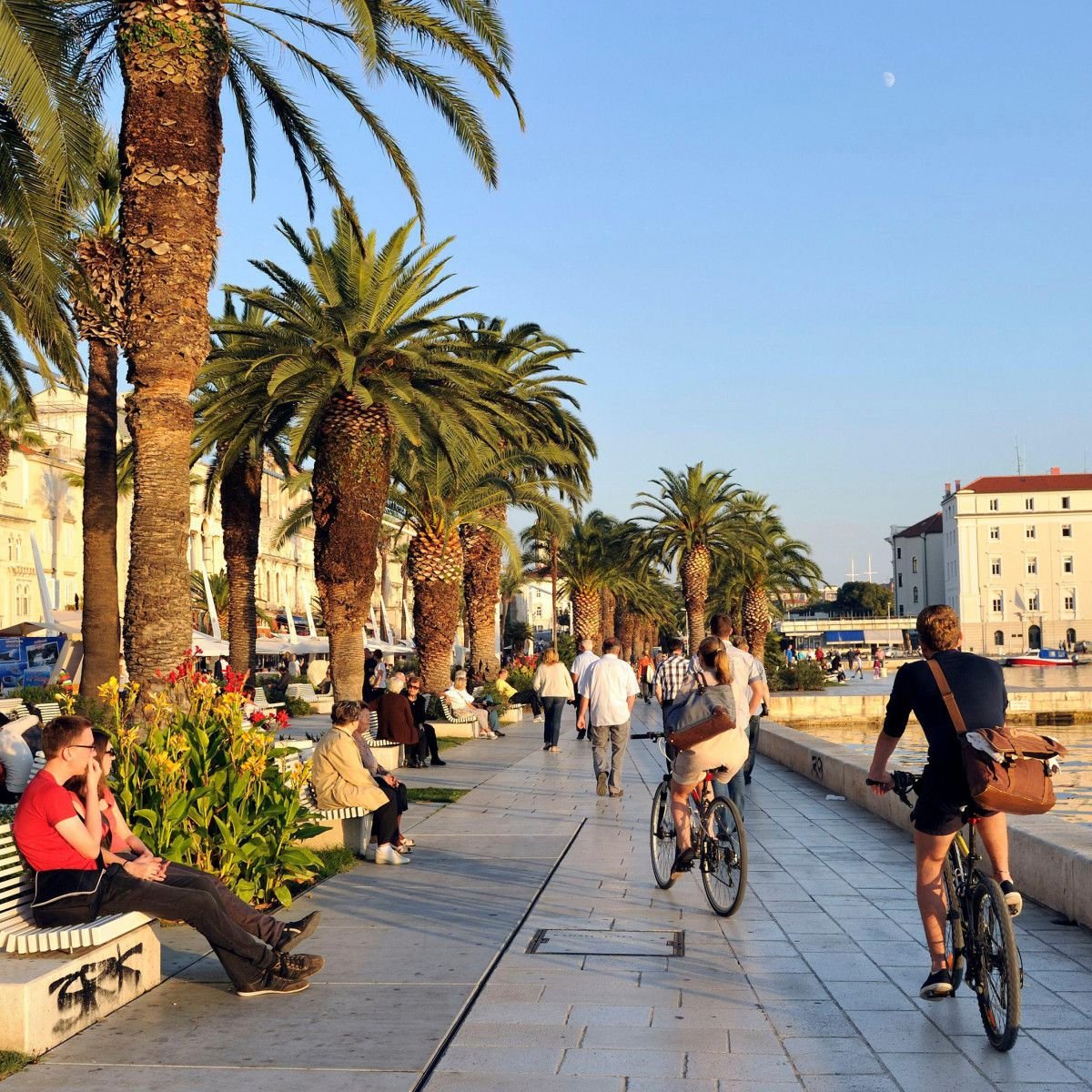 Split: Old Town Guided Bike Tour with Poljud Stadium