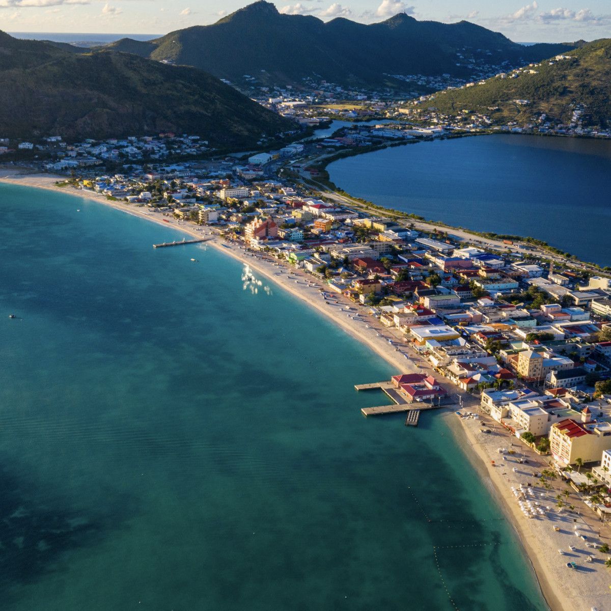 Pool party Caribbean, Private Nature reserve Saint Marteen