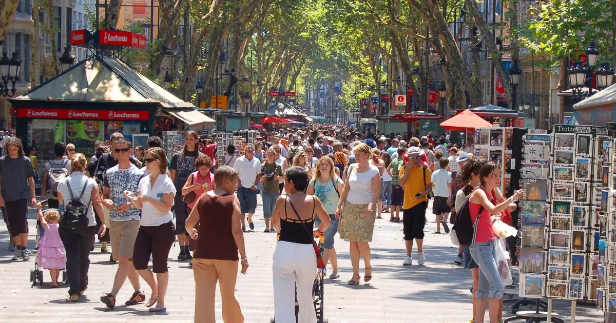 Barcelona Residents Protest To Reclaim City From Tourists