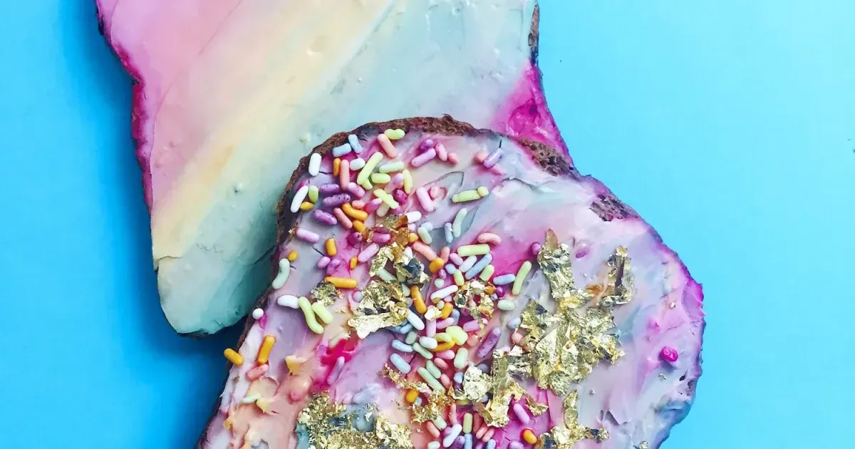 How To Make Unicorn Toast Instagram's Favorite Healthy Snack