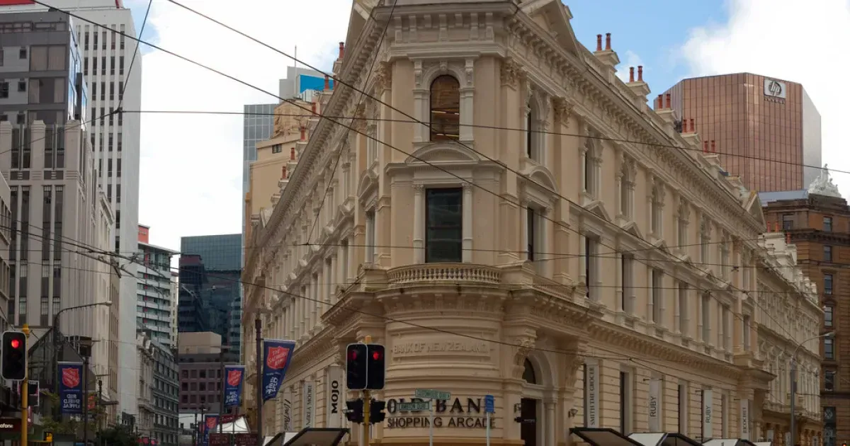 A Brief History Of The Old Bank Arcade Wellington