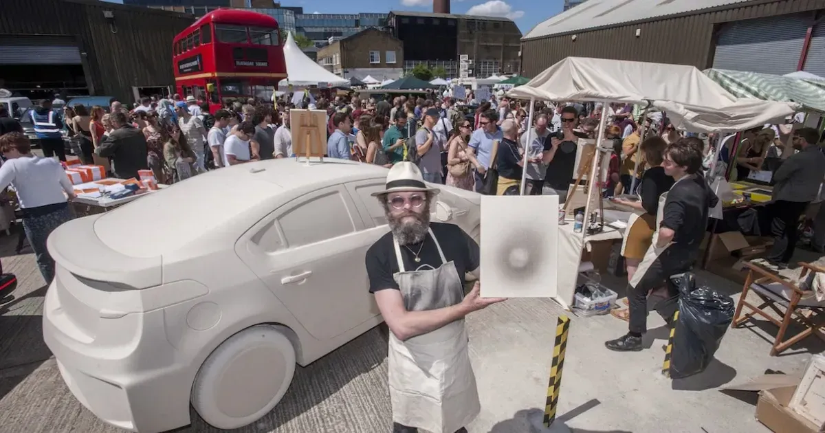 Don't Miss The Art Car Boot Fair In King's Cross