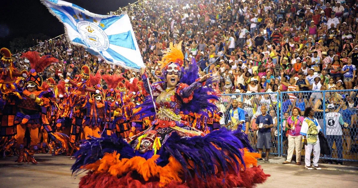 Brazil's Rio Carnival see dancers fill the streets with a riot of colour -  LancsLive