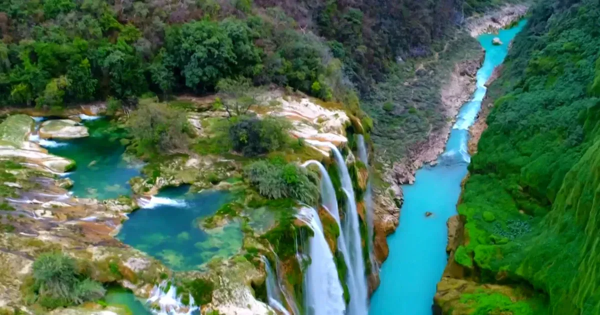 Explore The Oasis Of La Huasteca Potosina Falls In Mexico