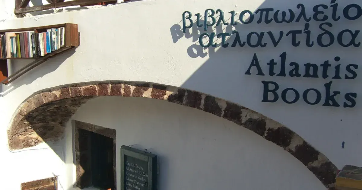 Why A Bookstore On A Greek Island Means So Much