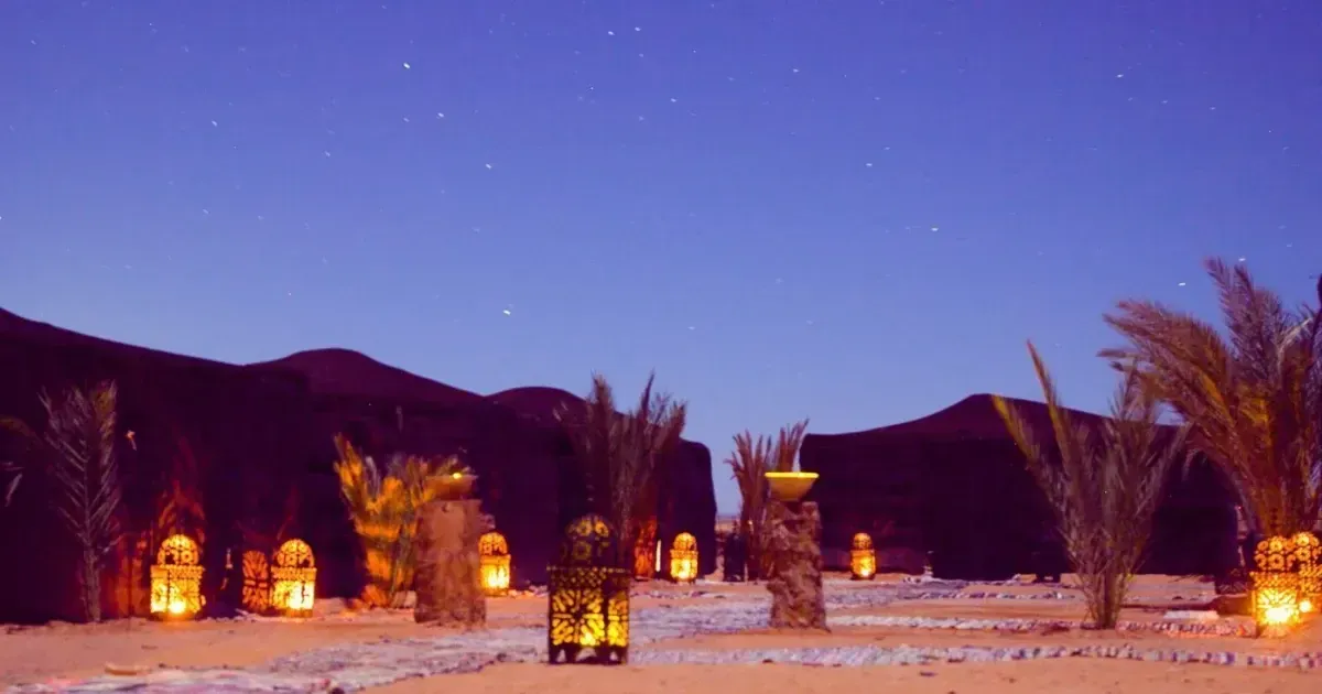 Glamping Under The Stars In The Sahara Desert Morocco