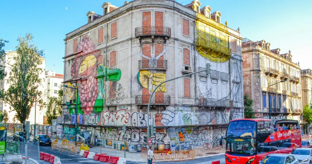 A Walking Tour Of The Best Street Art In Lisbon Portugal