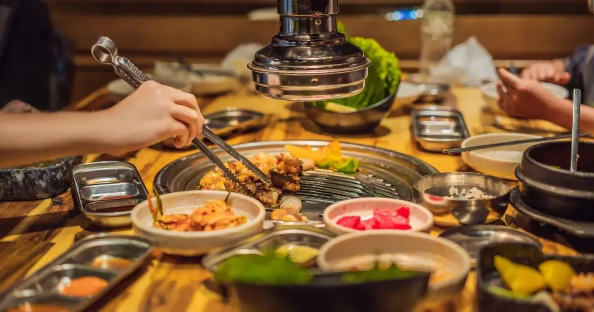 Foodies Across Borders: A bit o Korean BBQ at home  Bbq table, Korean bbq  at home, Backyard bbq table