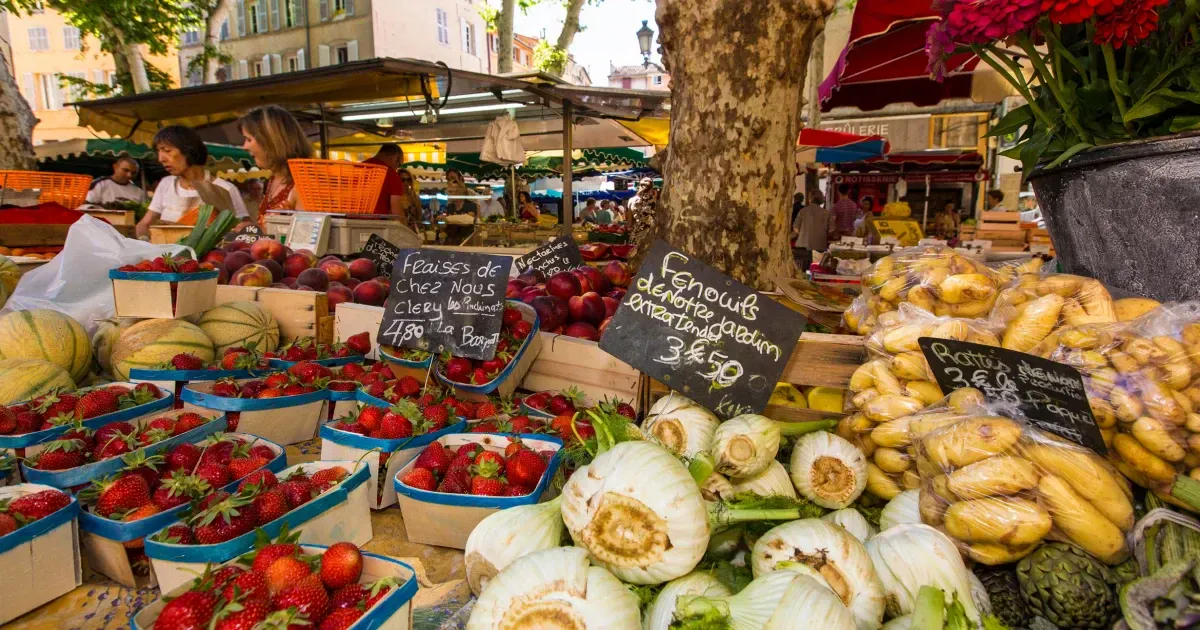 food markets in tours france