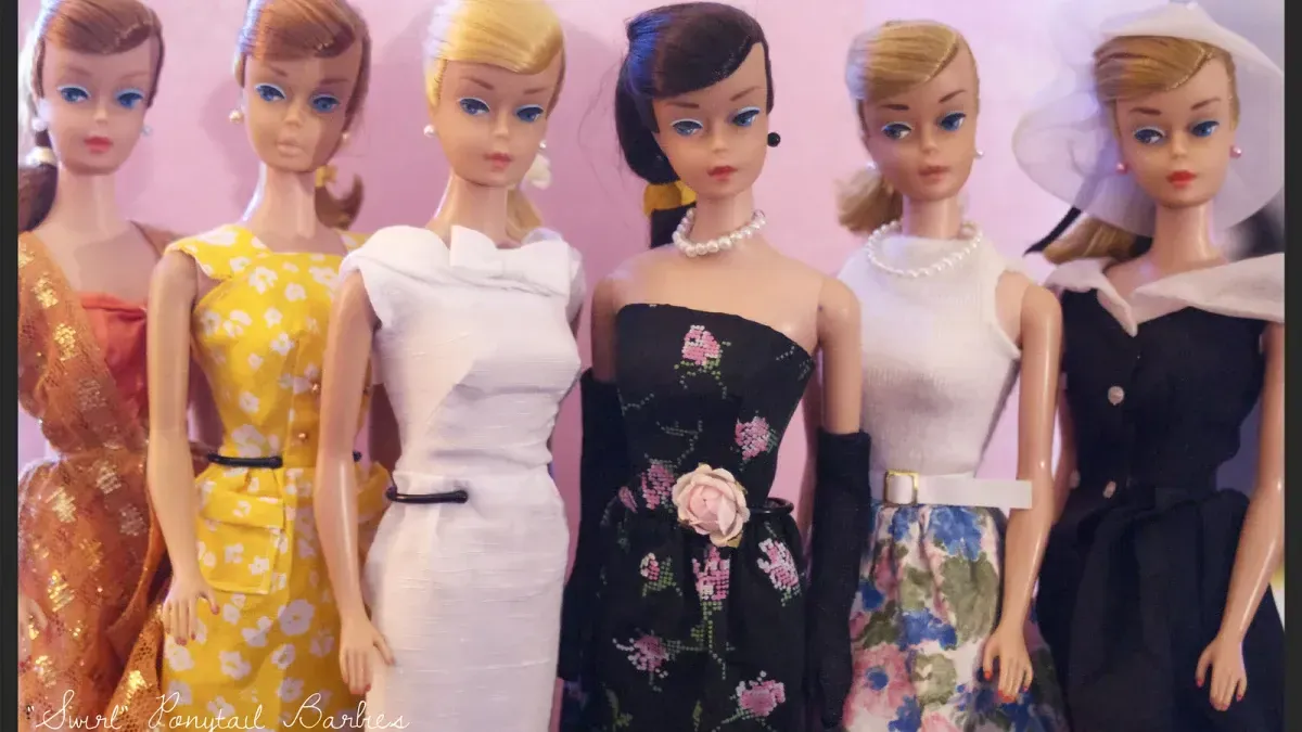 Vintage Barbie Mixed Accessories not complete sets 50 pieces