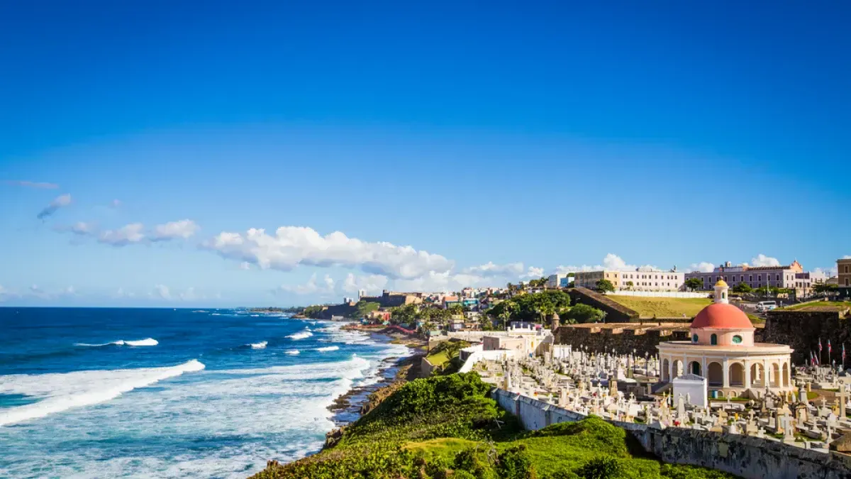 La Perla District In Old San Juan At Sunrise Stock Photo - Download Image  Now - Puerto Rico, Ponce, Famous Place - iStock