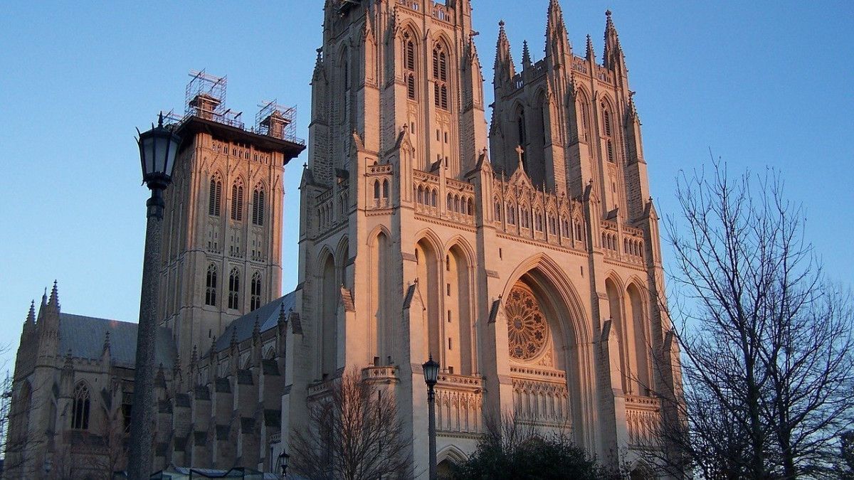 Washington National Cathedral Stock Photo - Download Image Now