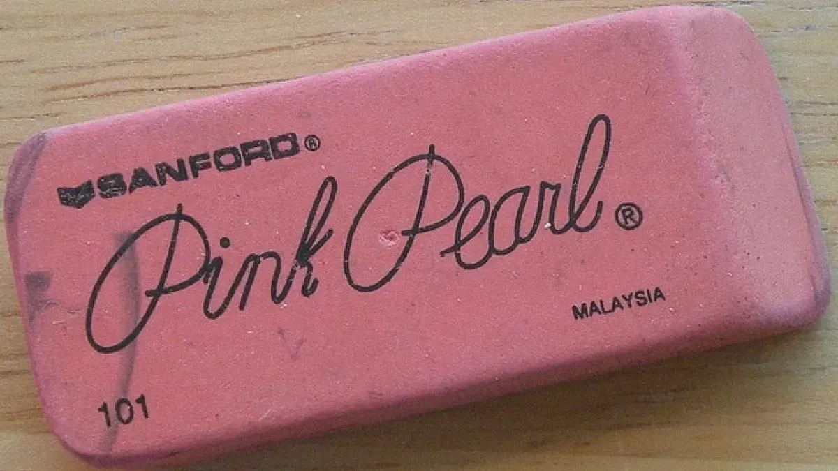 Why Erasers Are Pink