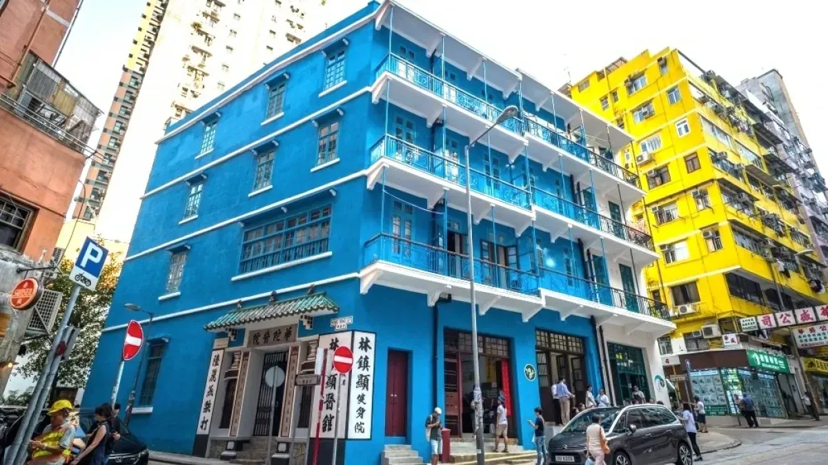 Whats Inside Hong Kongs Blue House?
