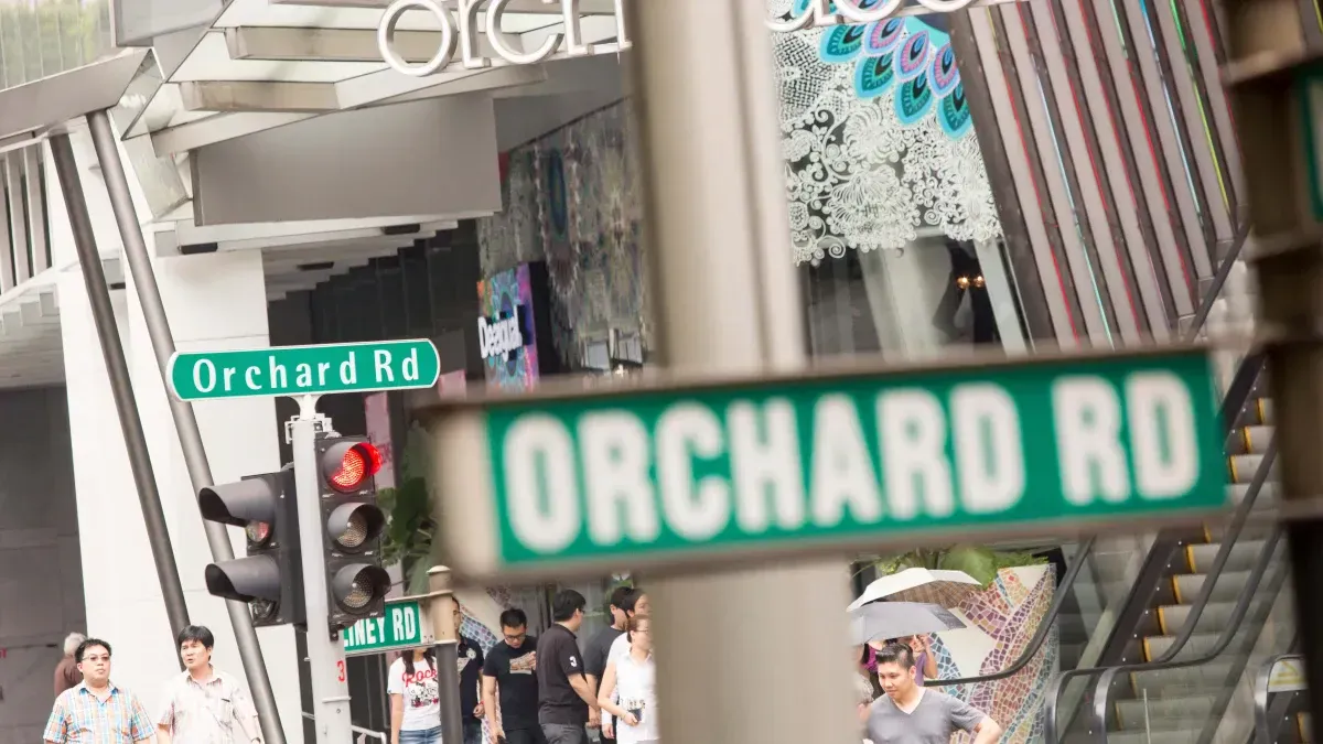 Orchard Road has been transformed into a Christmas on a Great Street