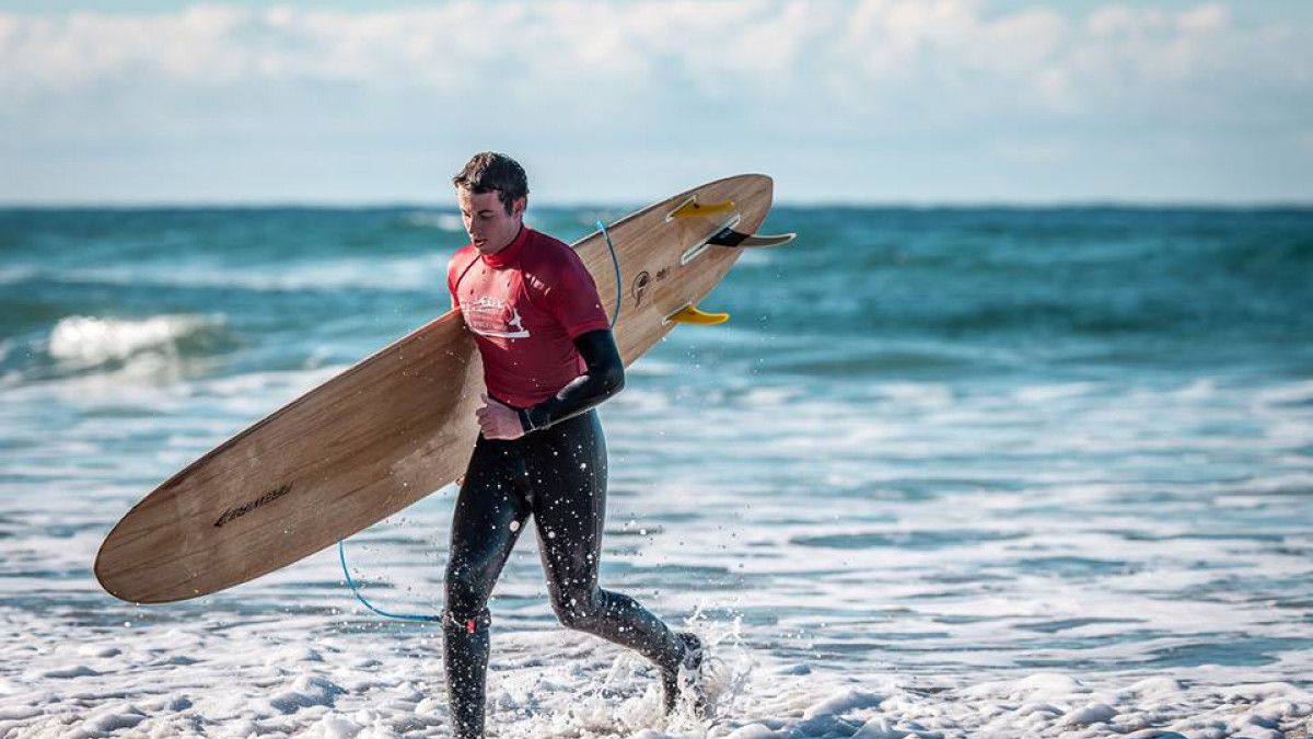 Surfing in Norway