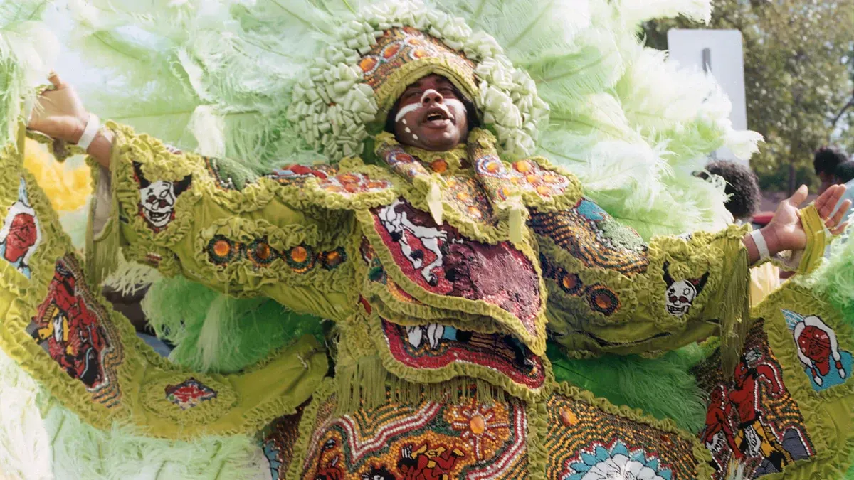 How the “Mardi Gras Indians” Compete to Craft the Most Stunning