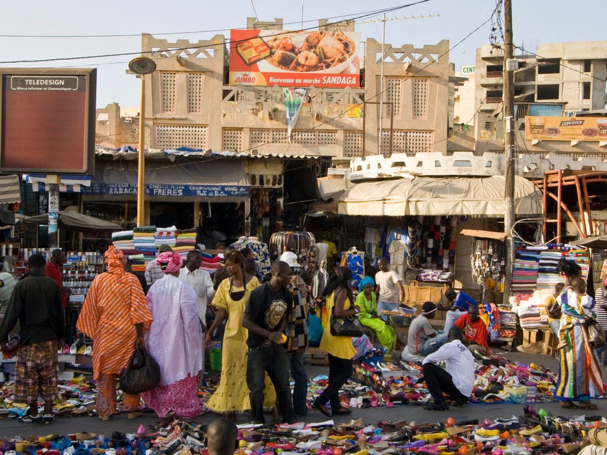 replica football shirts on sale in a street market Stock Photo - Alamy