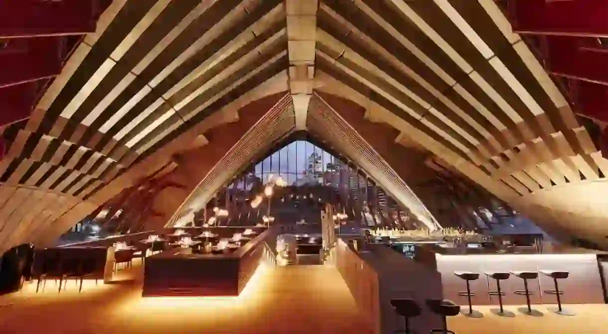 Set under the sail-inspired architecture of the Sydney Opera House, Bennelong is the best place to enjoy award-winning dishes