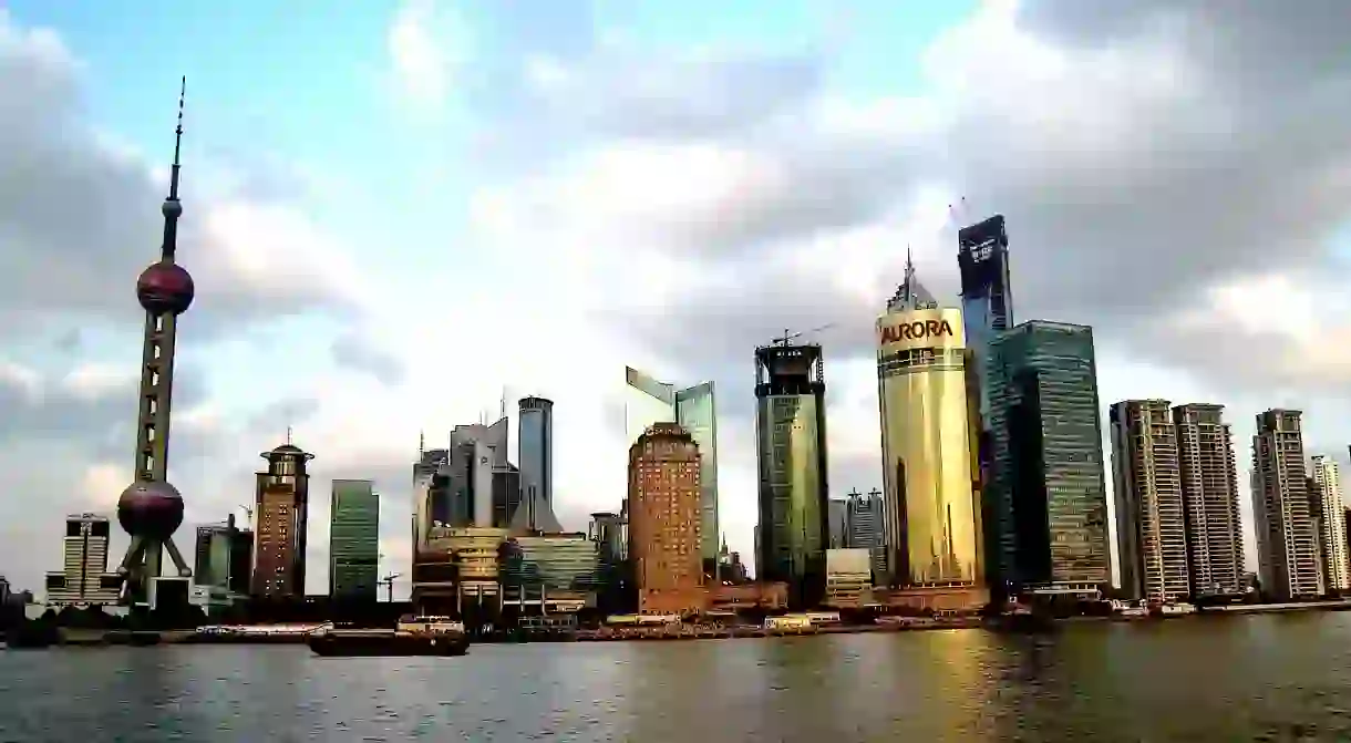 Shanghais amazing skyline