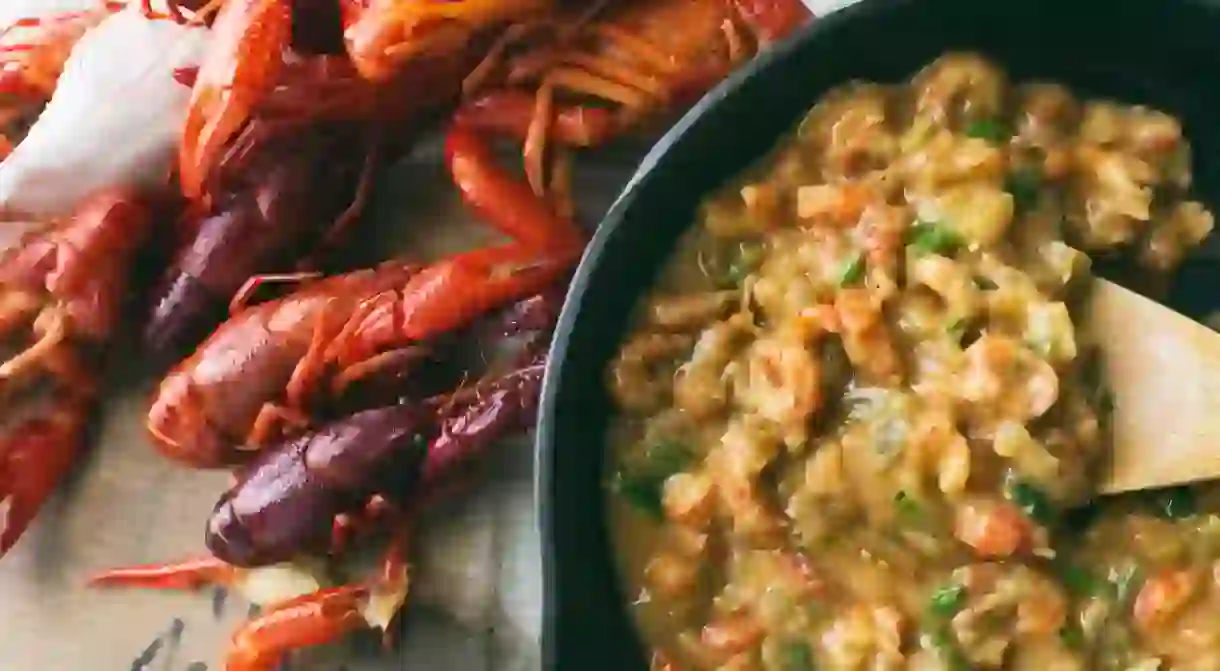 Crawfish étouffée