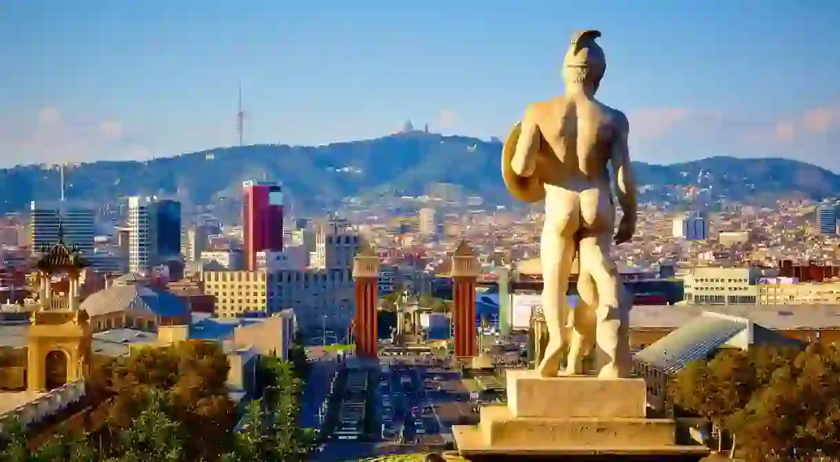 Dating back to 1929, Plaça dEspanya is Barcelonas most important square