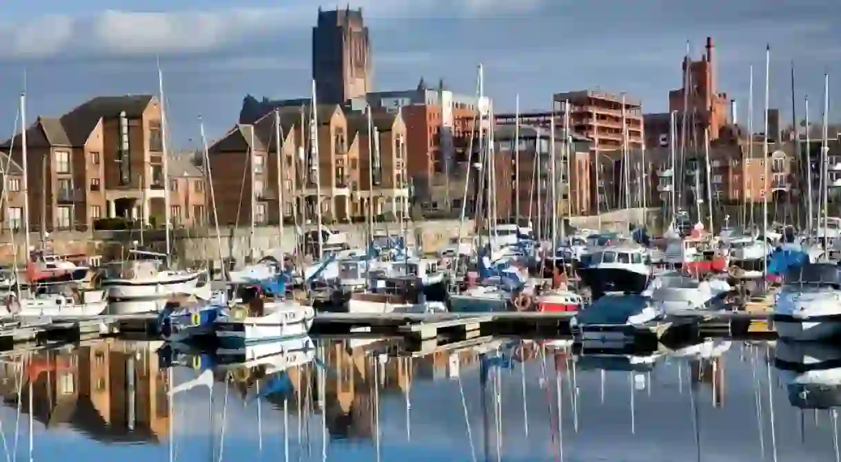 Coburg Dock at Liverpool Waterrfont