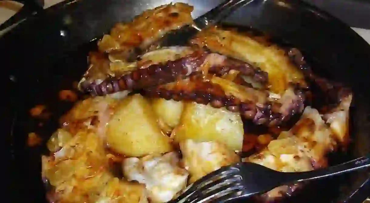 Octopus is a specialty dish in Galicia