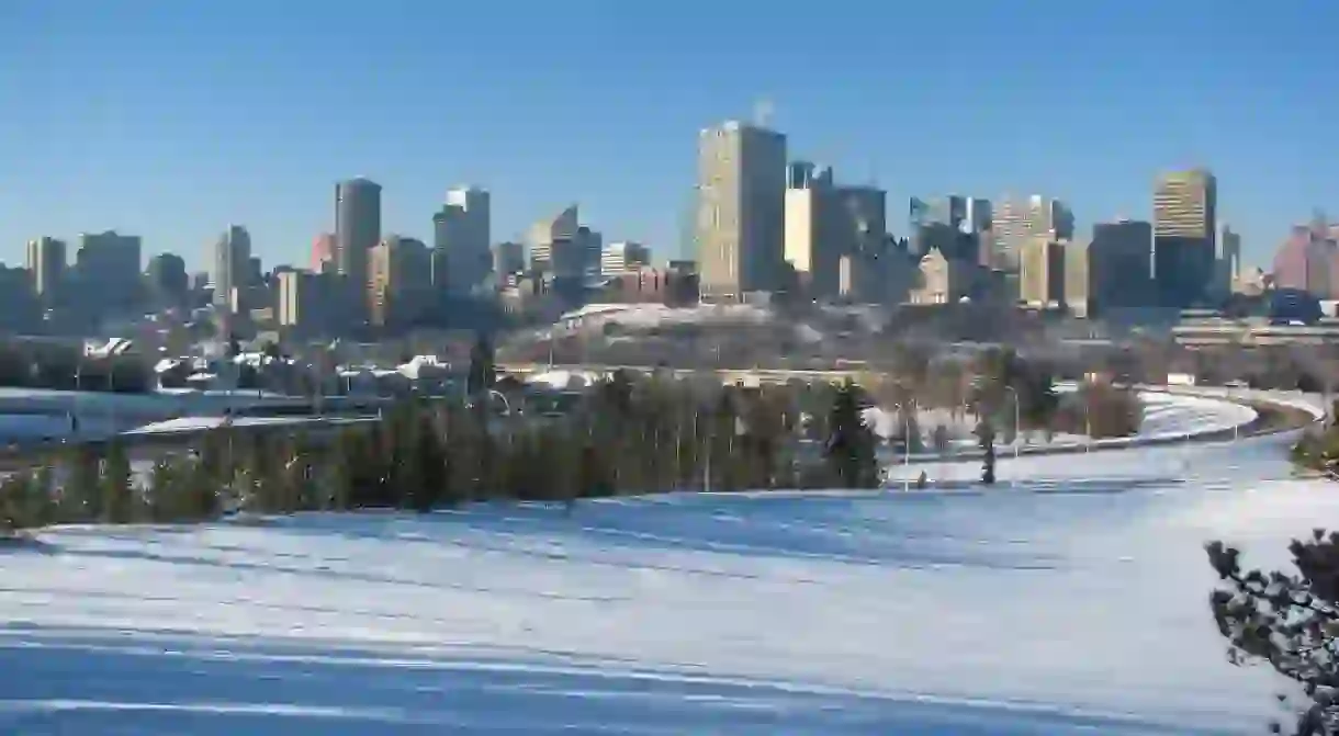 Downtown Edmonton Skyline