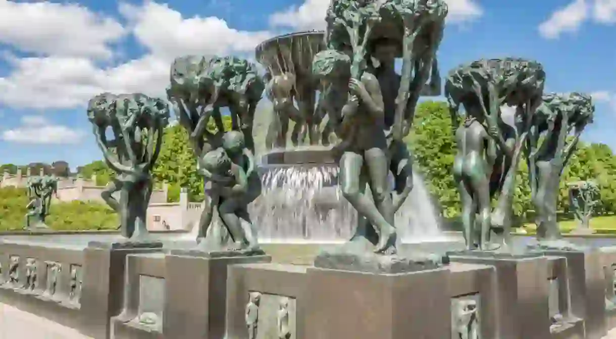 Vigeland Park in Oslo is one of the top tourist attractions in Norway