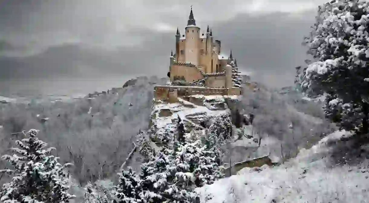 Alcazar Castle, Segovia, Spain