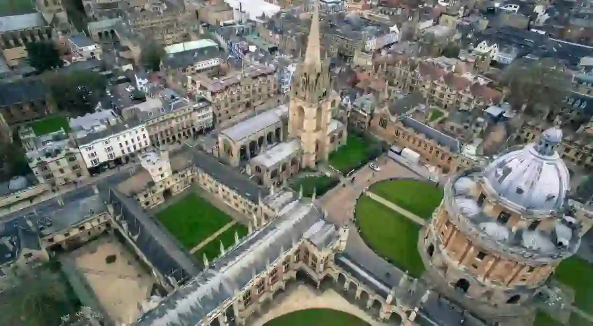 Oxford from above