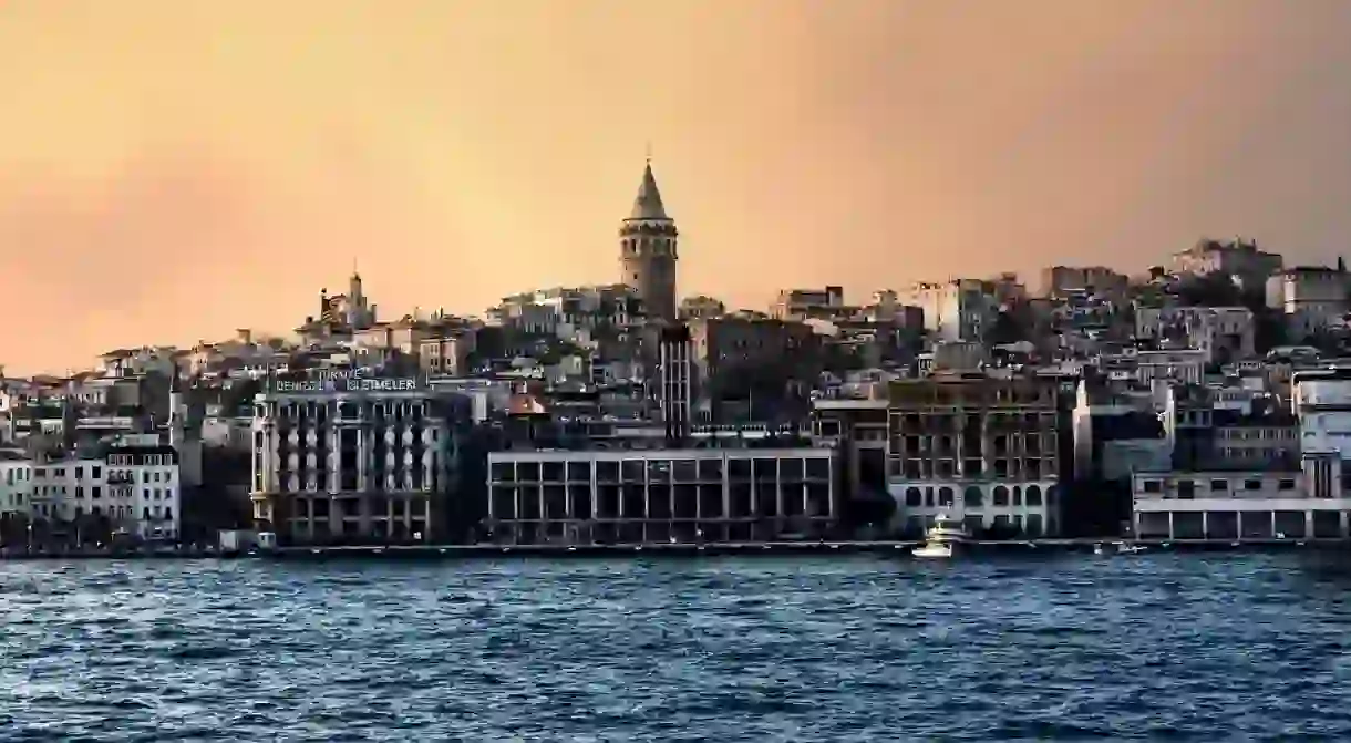 Istanbul at dusk