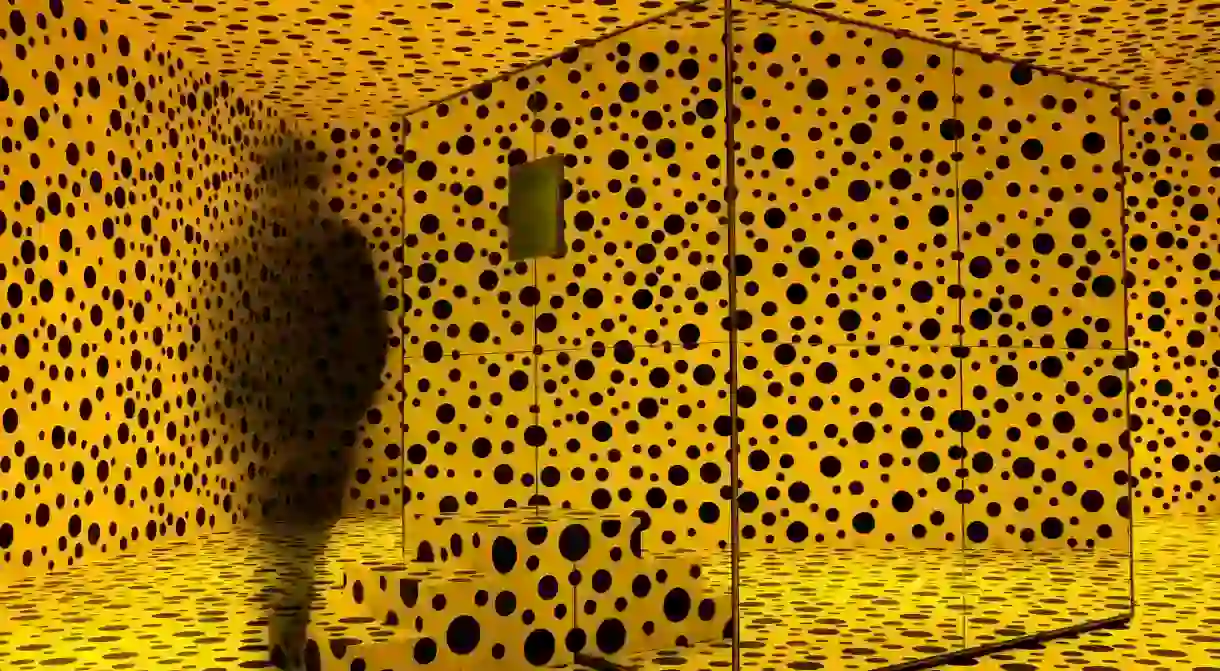 Yayoi Kusama exhibition at Louisiana Museum, Denmark