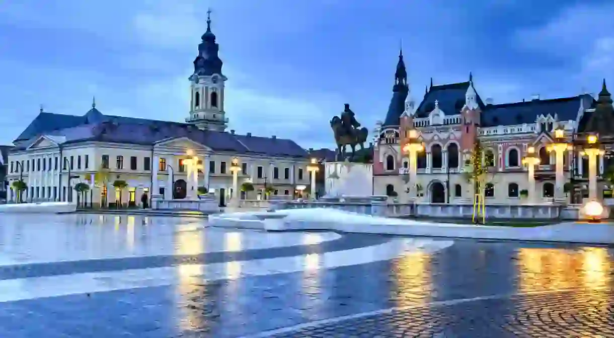 Union Square in Oradea, Romania I