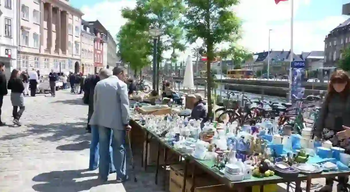 Flea market on Ved Straden