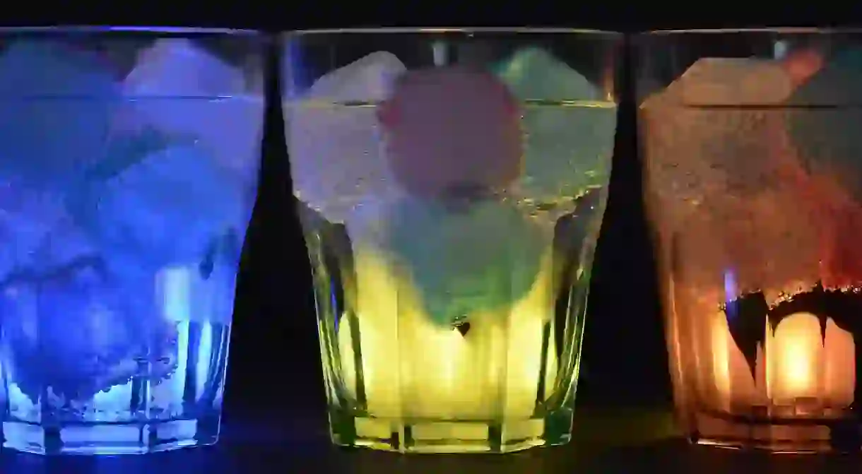 Drinks inspired by the Romanian flag