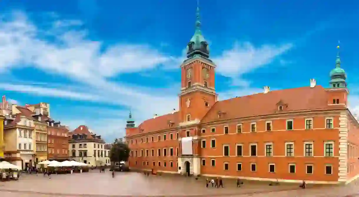 Royal Castle and Sigismund Column in Warsaw