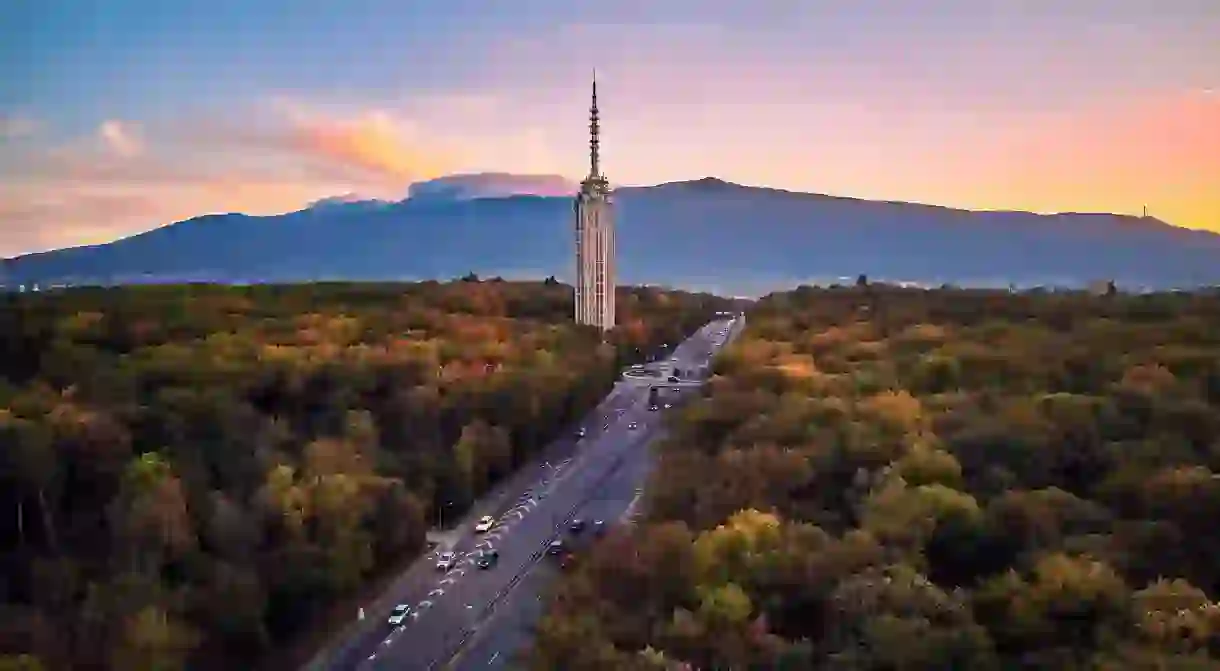 Sofia from above