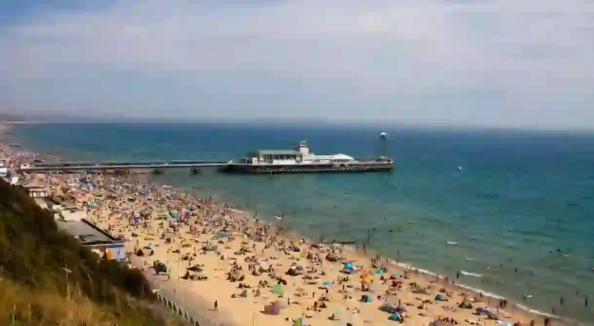 Bournemouth Pier in the sun