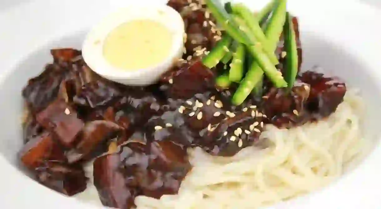 Incheons famous jjajangmyeon