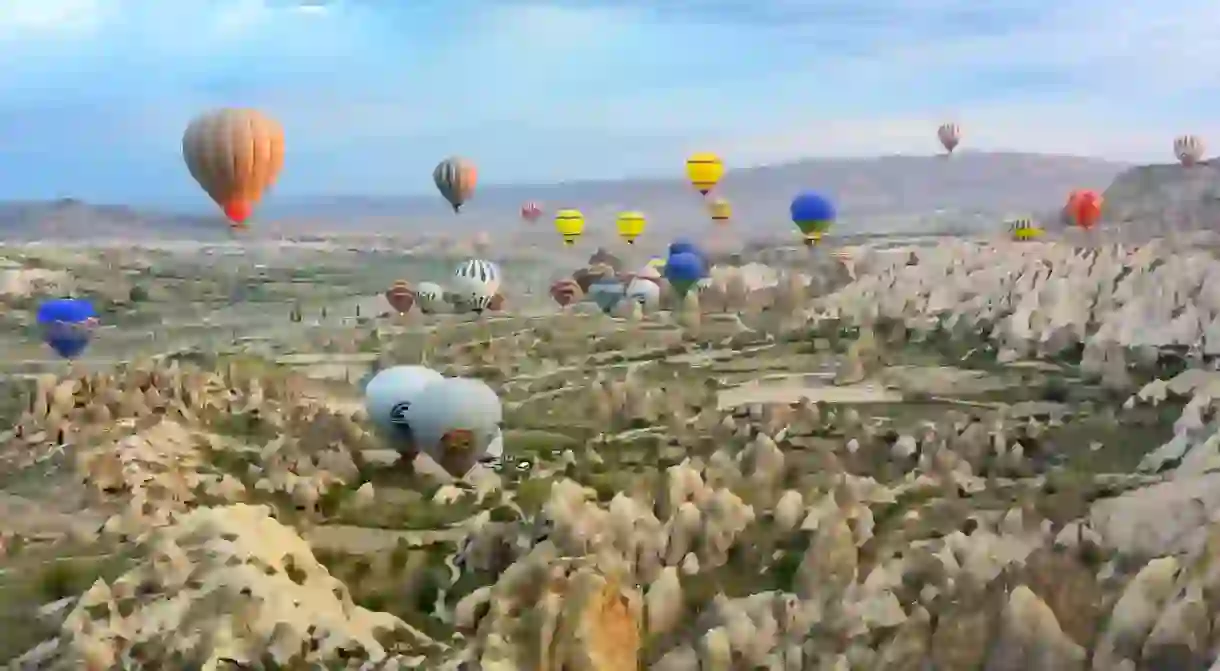 Hot air ballooning, Turkey