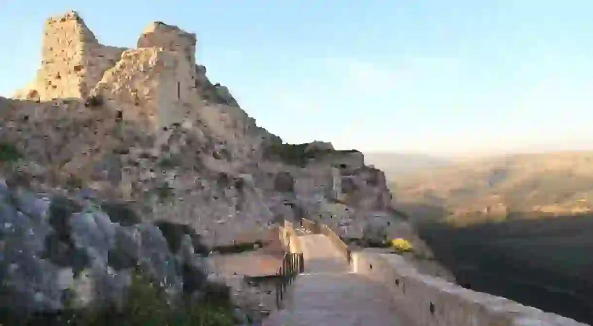 Beaufort Crusader Castle at Sunset (Lebanon)