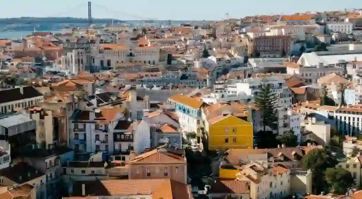 The views from Miradouro da Graça are among the finest in Lisbon