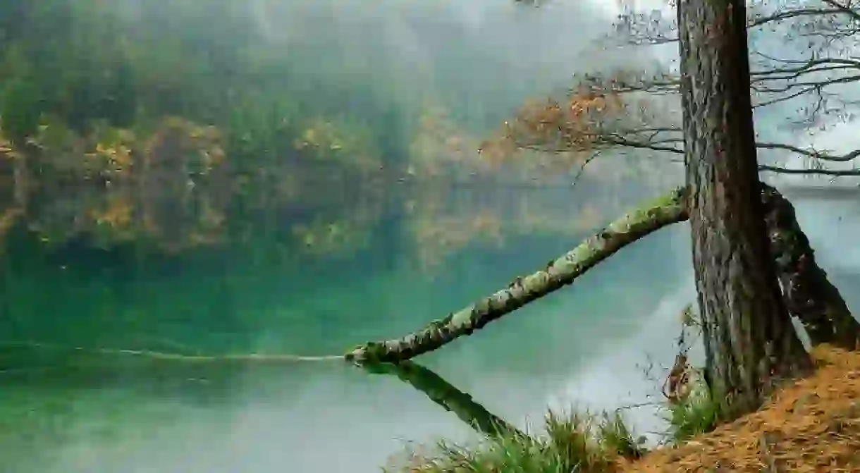 Mirror lake, Sichuan province I