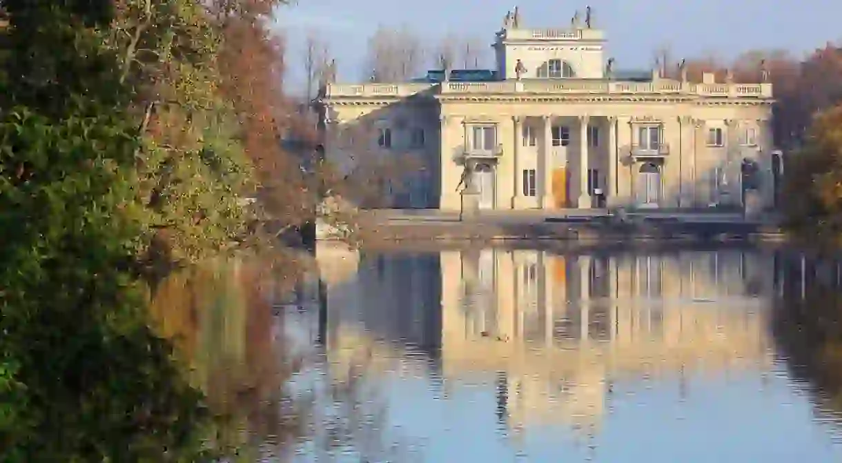 The Palace on the Isle in the Łazienki Królewskie Park