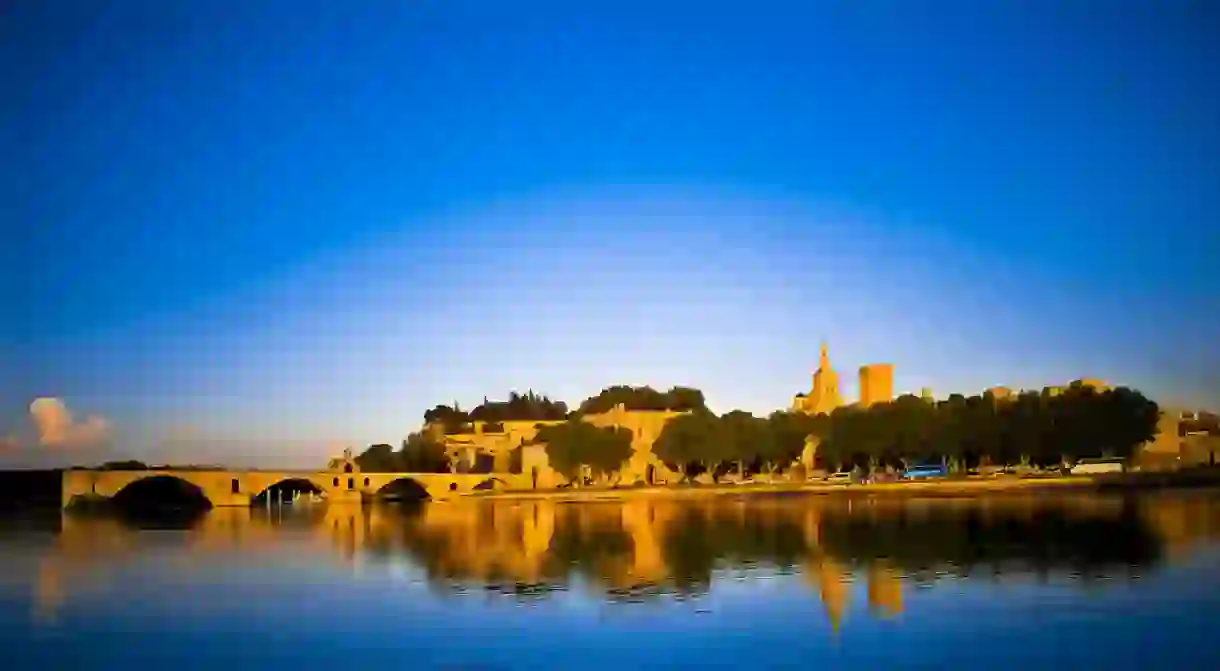 The medieval city of Avignon